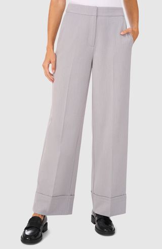 Cuff Wide Leg Pants