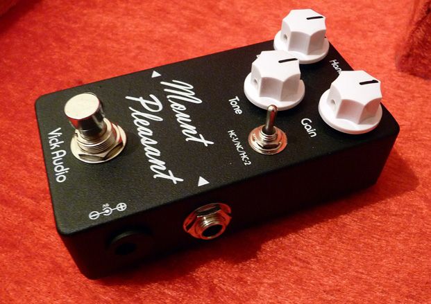 Vick Audio Overd カスタム・パワーブースタークローン Vick Audio Overd カスタム・パワーブースタークローン Vick Audio