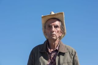 Harry Dean Stanton stands tall