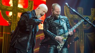 Rob Halford and Andy Sneap