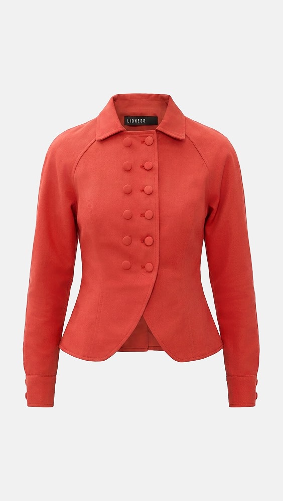 Form Jacket - Crimson