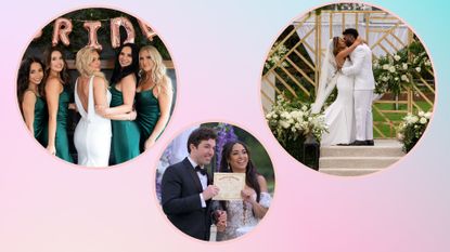 scenes from the love is blind season 4 weddings