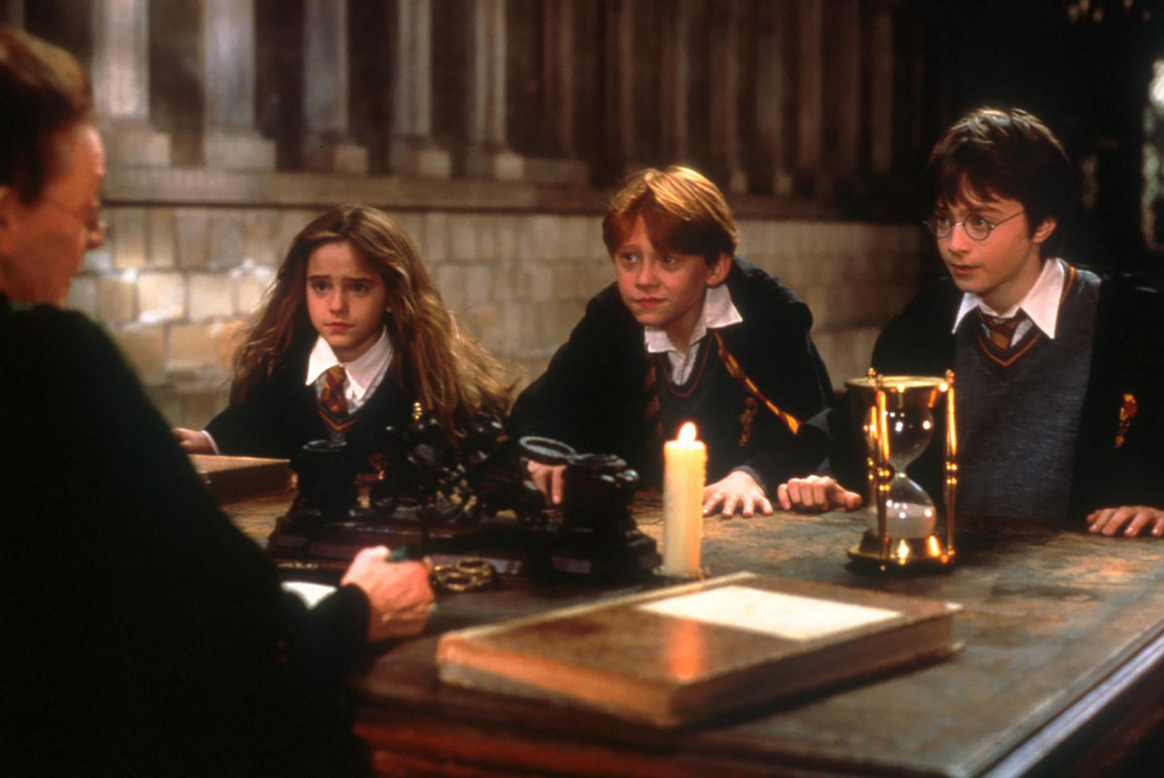 A still from the second harry potter film