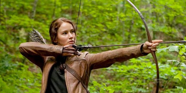 Jennifer Lawrence in The Hunger Games