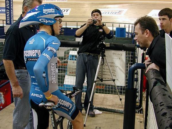 Tom Danielson and Johan Bruyneel
