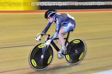 Victoria Pendleton at speed
