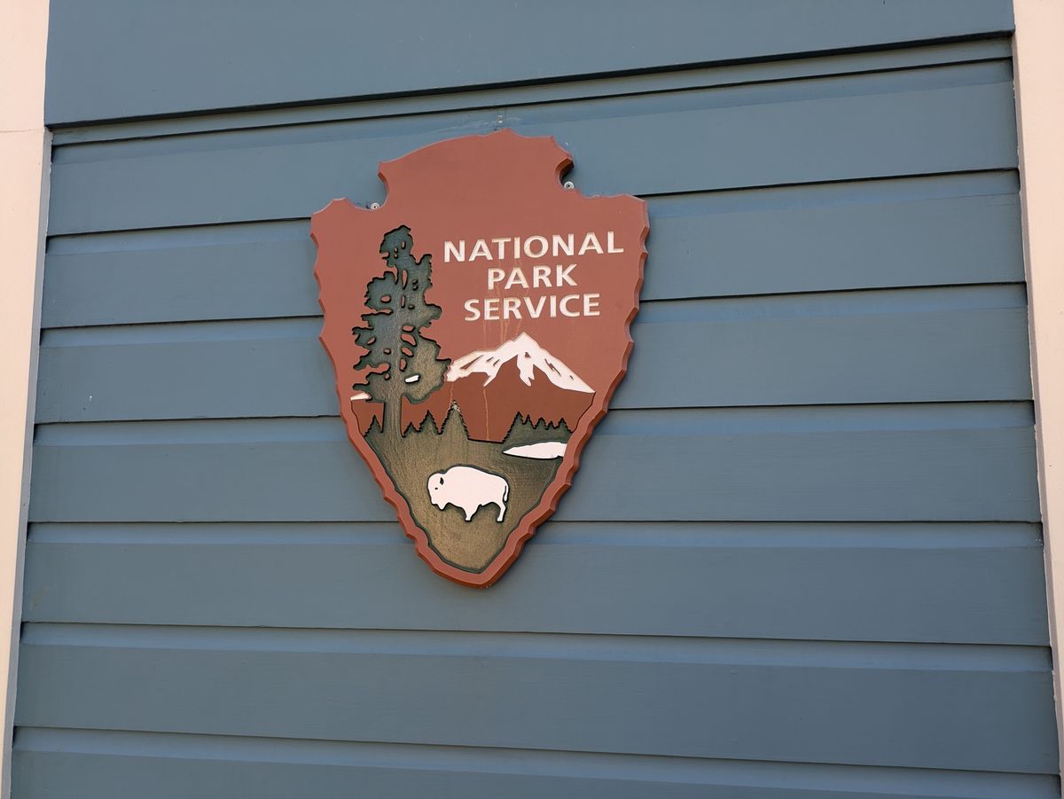 National Park Service sign shot by Pixel 8a