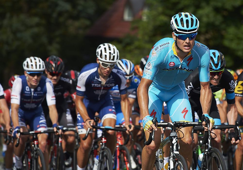 Jakob Fuglsang (Astana) during stage 2 at the Tour of Denmark