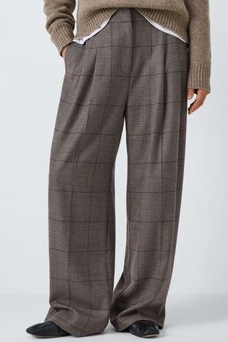 John Lewis Checked Trousers