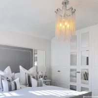 Waved Chandelier: was £250, now £187.50, Shabby Store