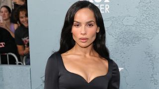 Zoë Kravitz attends Columbia Pictures' "Caught Stealing" premiere at Regal Union Square on August 26, 2025 in New York City.