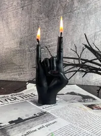 Etsy Burnin’ Rock Black Candle Etsy Burnin’ Rock Black Candle