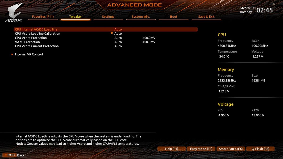 Gigabyte Z590I Aorus Ultra