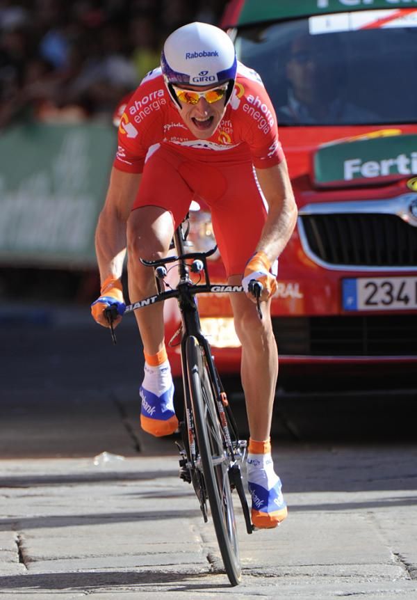 Bauke Mollema (Rabobank) came in 1:08 shy of keeping his red jersey.