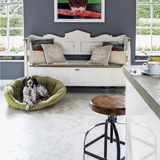 kitchen with bench seat