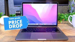 MacBook Pro M2 with deal tag