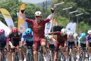 Riley Pickrell gets his Le Tour de Langkawi sprint win on stage 6, with Matteo Malucelli second