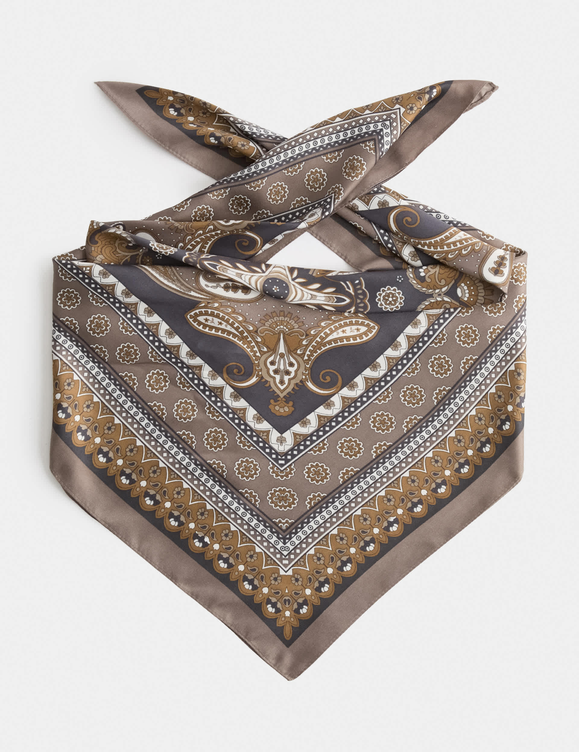 Satin Printed Scarf