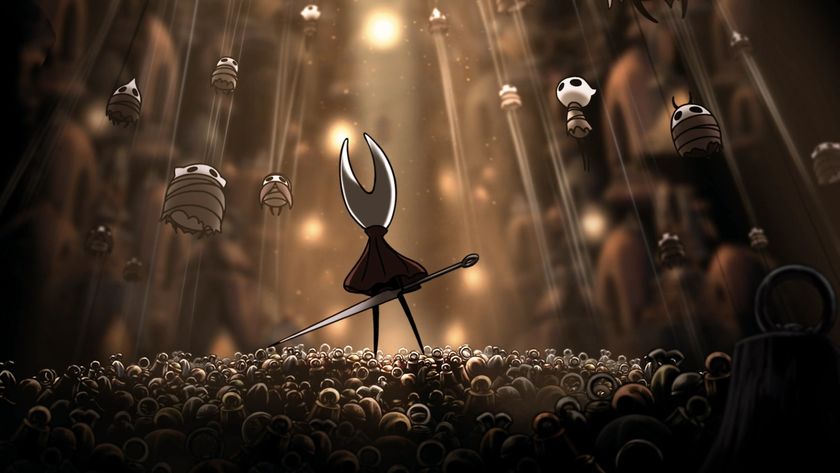 Entering Belljar in Hollow Knight: Silksong, Hornet sees its citziens strung up and suspended on silky string