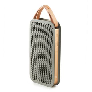 beoplay a2 speaker in silver and copper colour