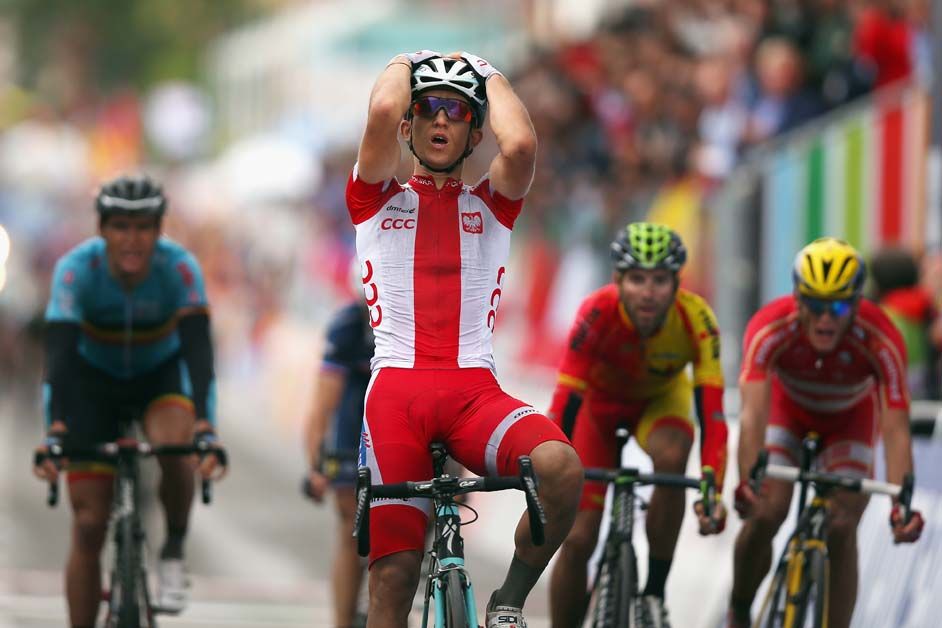 Michal Kwiatkowski can hardly believe he's become the world champion