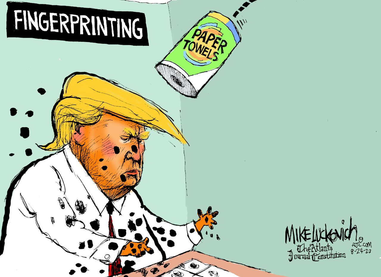 Political cartoon 