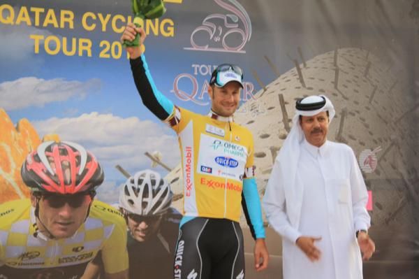 Boonen retained the golden jersey after stage three