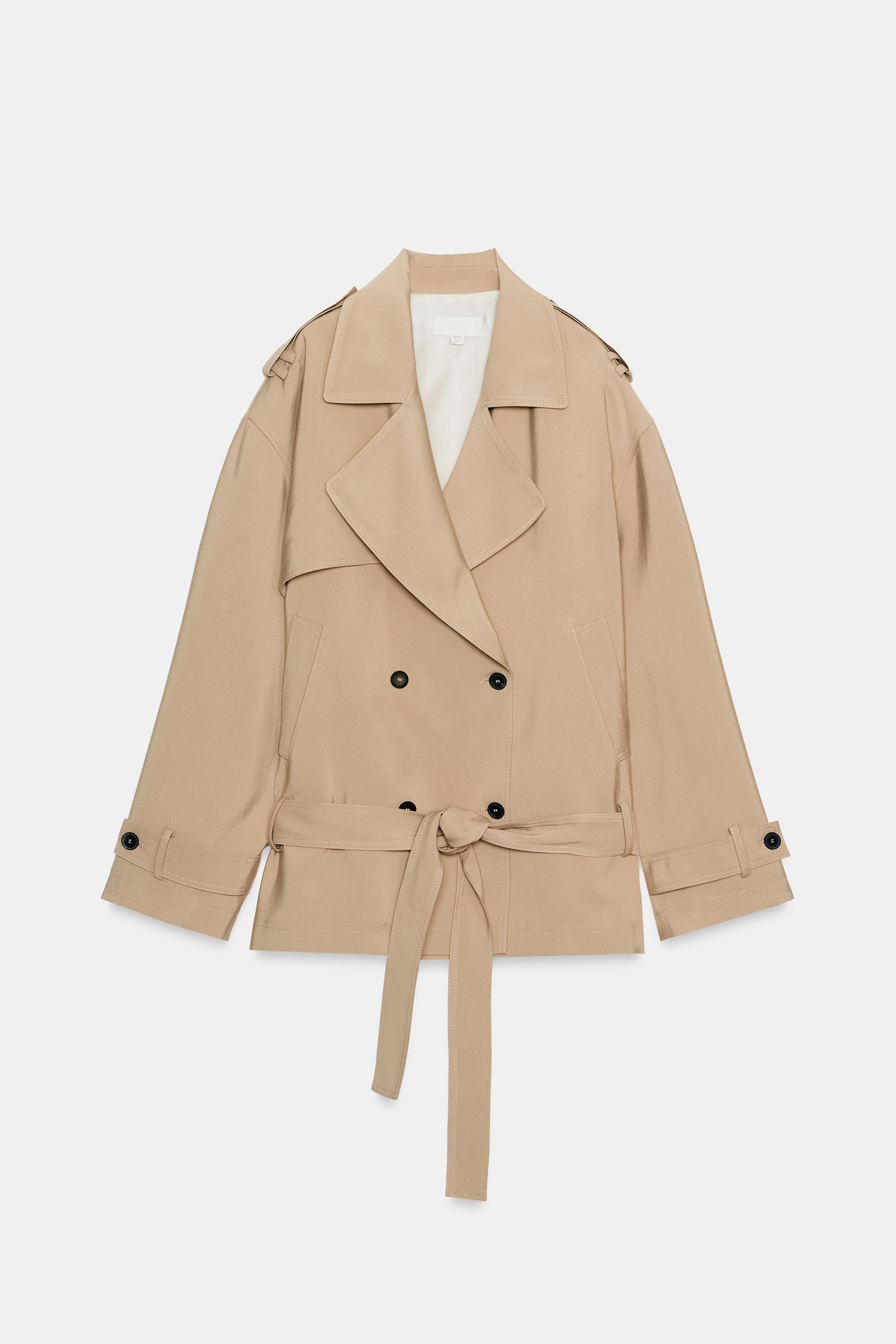 Trench Jacket With Belt