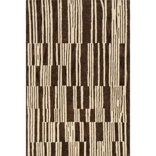 Arvin Olano x Rugs USA Tara Striped Wool Area Rug