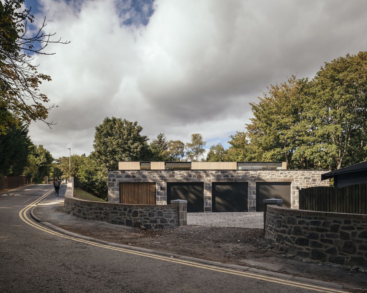 The Arbor House by Brown &amp; Brown hero exterior from the road upon approach