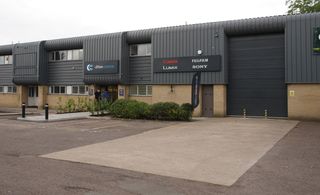 Exterior view of the new Clifton Cameras showroom in Cheltenham, Gloucestershire – on-site parking is available for customers