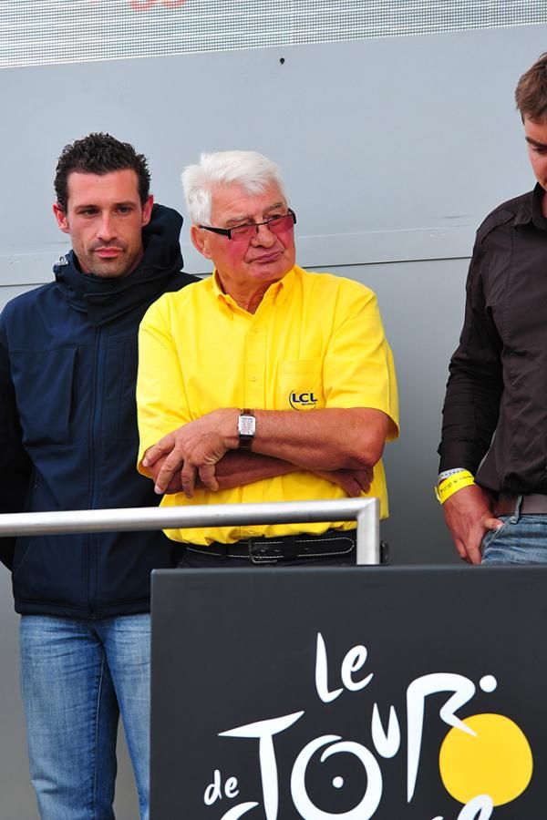 Raymond Poulidor at the 2011 Tour de France