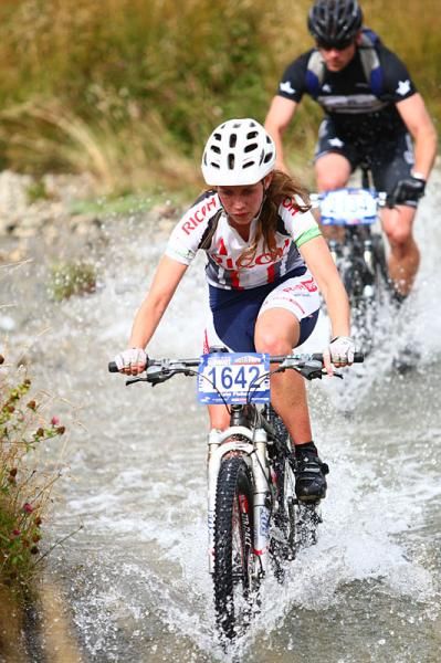 Kate Fluker solos to victory