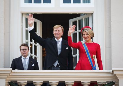 King Willem-Alexander and Queen Maxima of the Netherlands.
