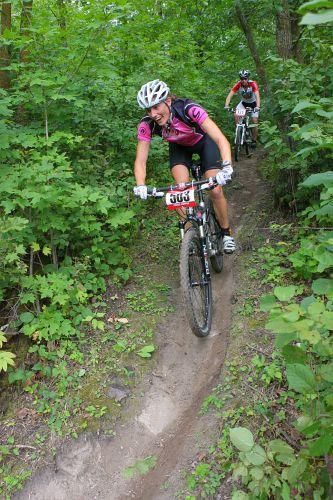 Always smiling Jen Fisher (Rochester Velo)