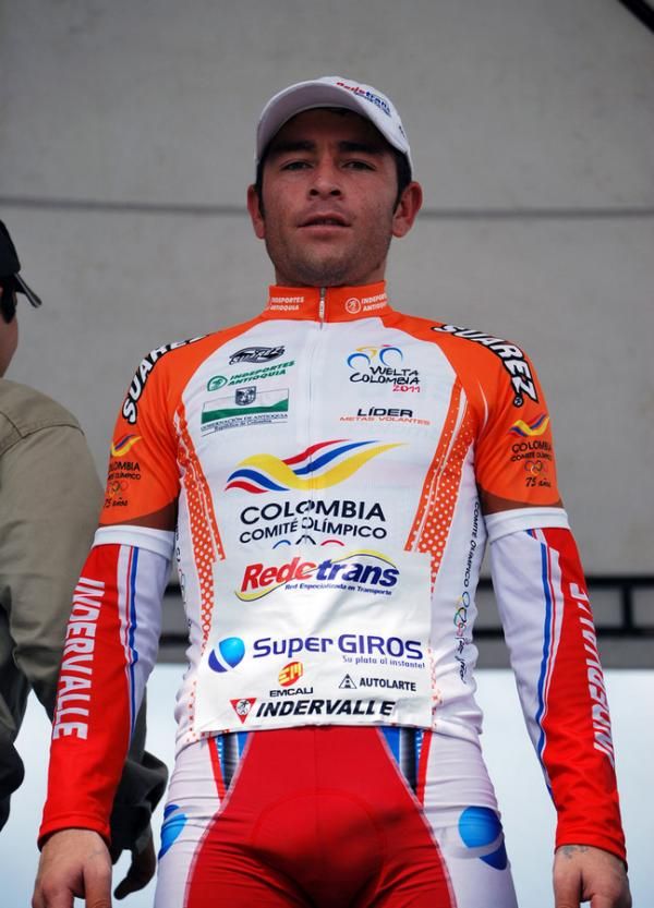 Sprint classification leader Jefferson Vargas