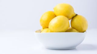 lemons in a bowl