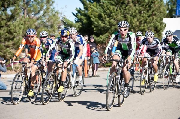 The men started hard and fast.
