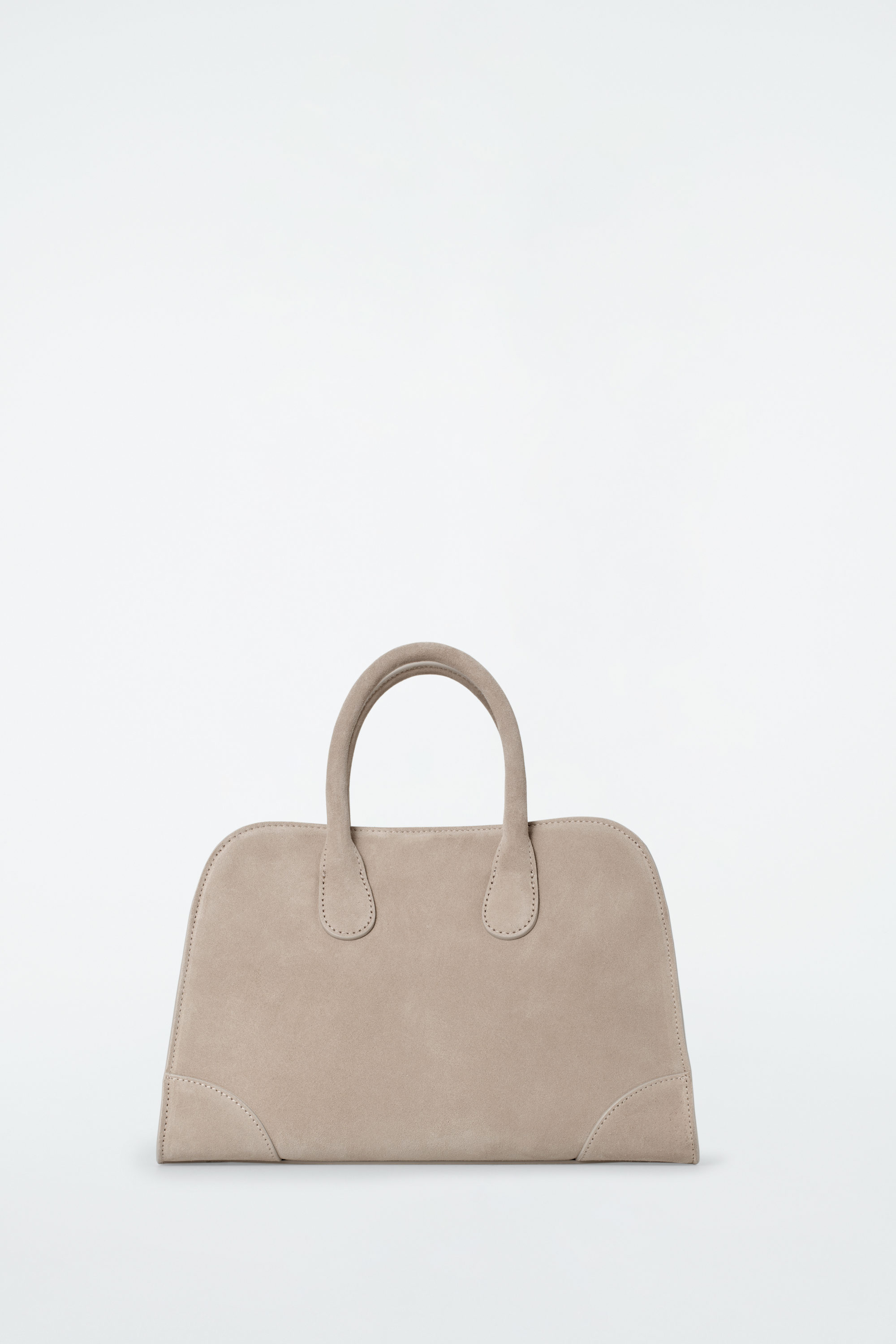 Mini Studio Bowling Bag - Suede