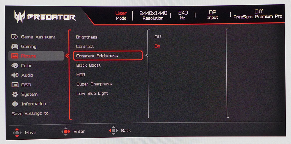 Acer Predator X34 OLED
