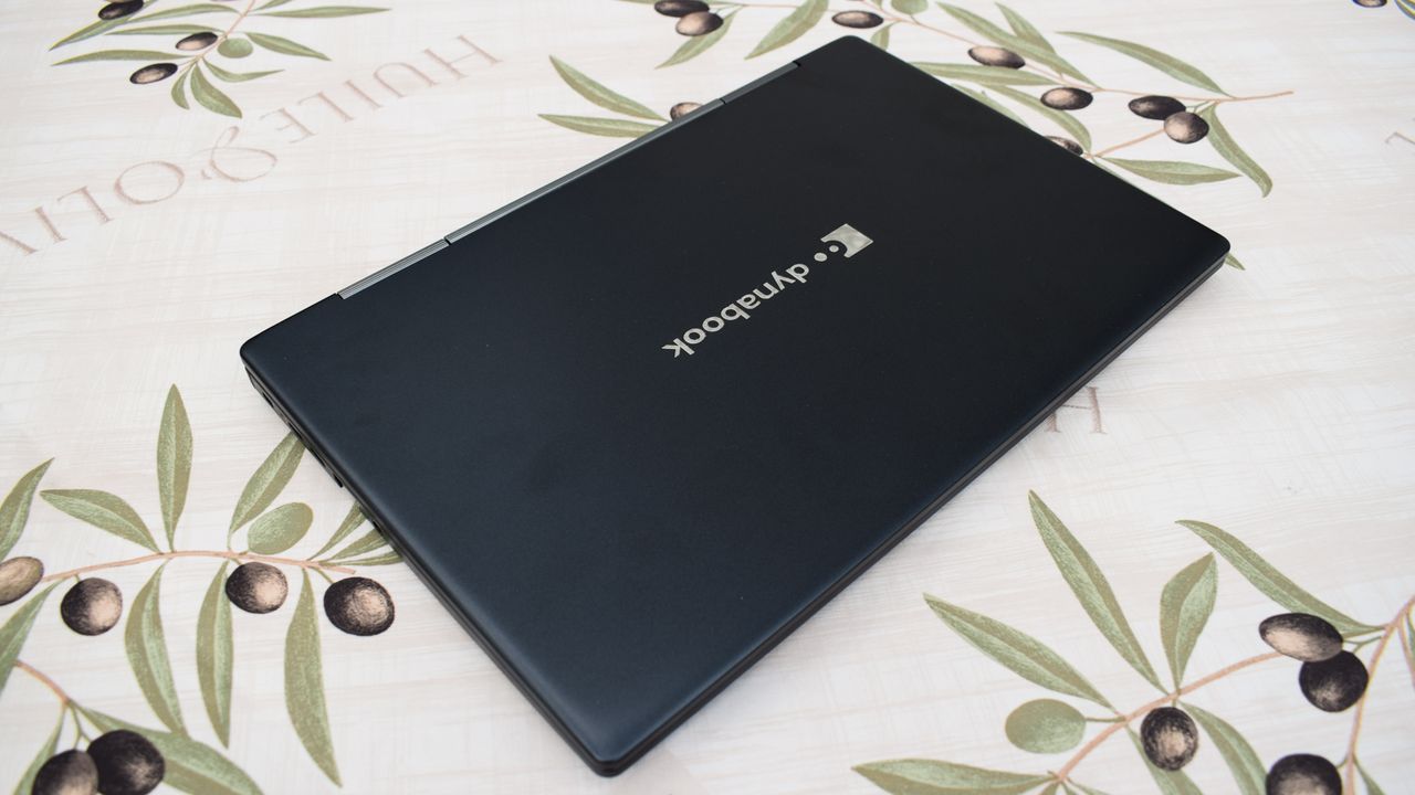 The Dynabook Portege X30W-J-10C with the lid closed