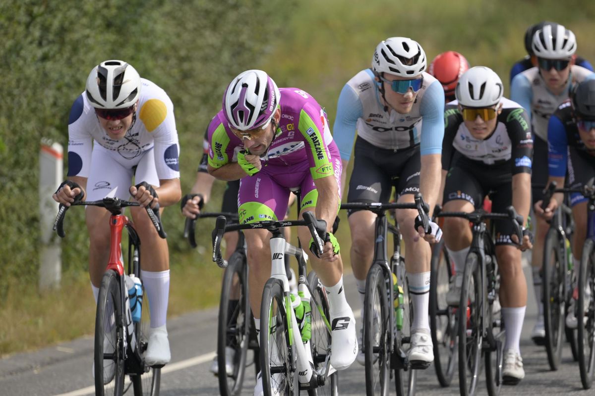 PostNord Danmark Rundt Tour of Denmark 2022 3rd stage Otterup Herning 2392 km 18082022 Samuele Zoccarato ITA Bardiani CSF Faizan photo Szymon GruchalskiSprintCyclingAgency2022