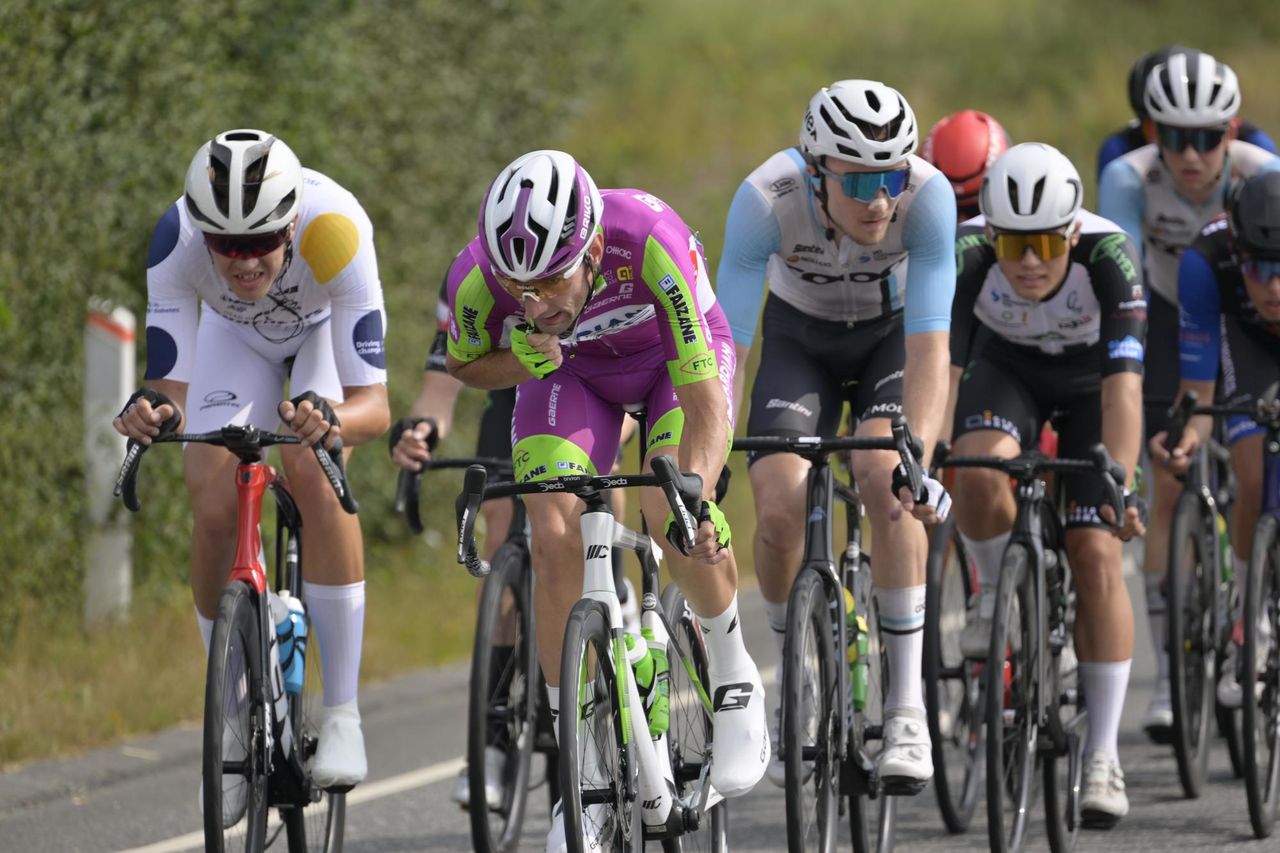 PostNord Danmark Rundt Tour of Denmark 2022 3rd stage Otterup Herning 2392 km 18082022 Samuele Zoccarato ITA Bardiani CSF Faizan photo Szymon GruchalskiSprintCyclingAgency2022