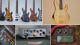Ibanez Mode / EBMM 50th Anniversary StingRay / Aguilar Octamizer DLX / Ashdown amp head / Walrus Mantle