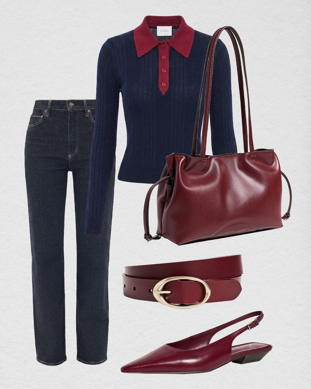 Denim outfit from Shopbop