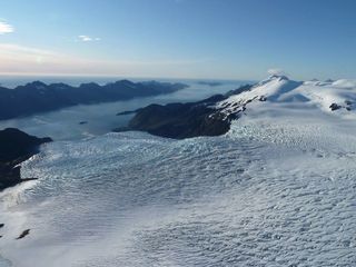 Glaciers In Kenai Fjords National Park