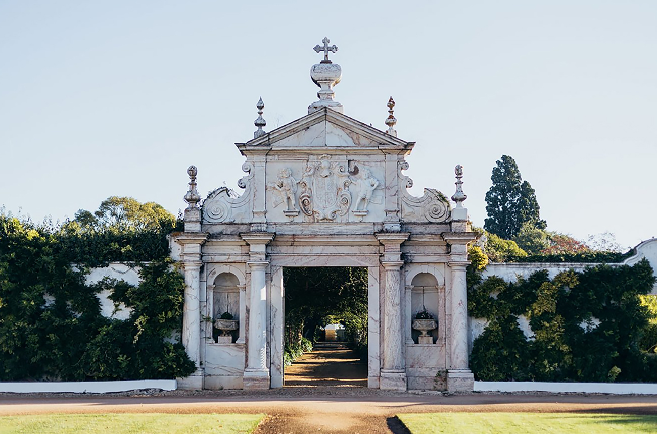 Entrance to vineyard