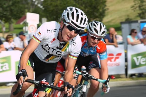 Judith Arndt (HTC-HighRoad) lit up the race with an attack which caused a long lasting break