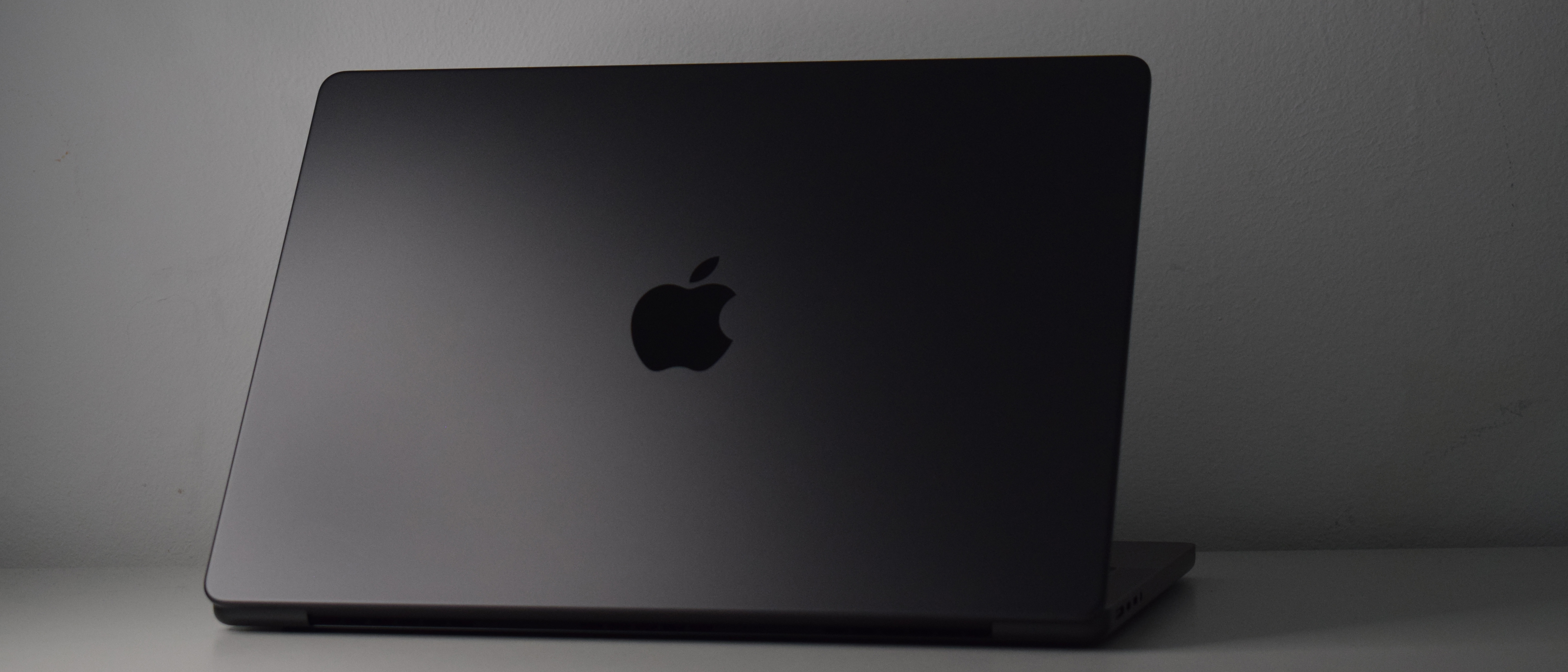 The Apple MacBook Pro 14in M4 on a desk