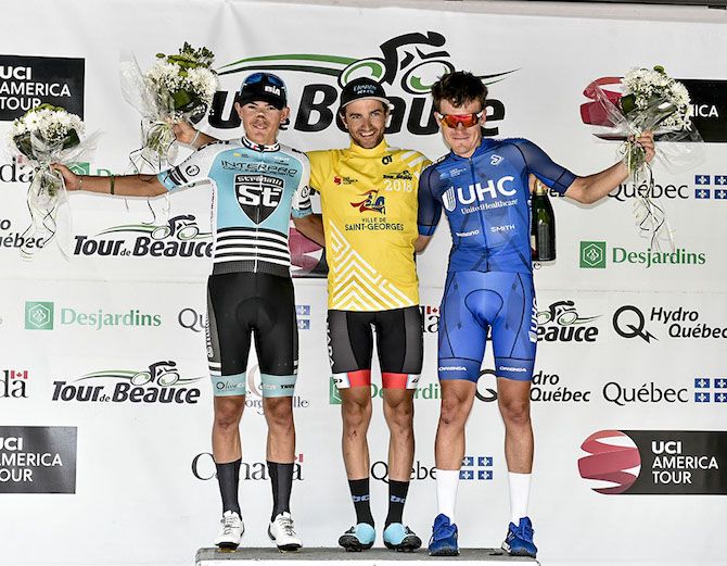 Final GC, left to right: Daniel Whitehouse, James Piccoli, Serghei Tvetcov